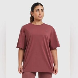 ISO not for sale Oner active oversized cotton tee in berry